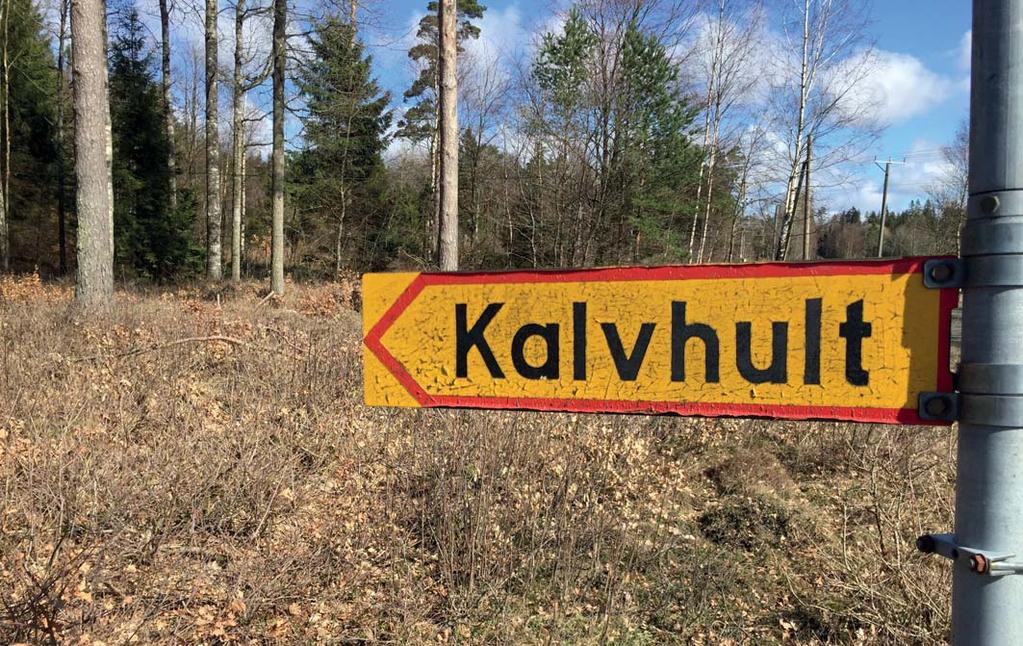 VÄGBESKRIVNING VÄGBESKRIVNING Fastigheten är belägen i Kalvhult se bifogade kartor. Från Kungsbacka/Fjärås kör mot Gällinge.