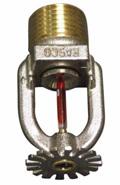 Sprinklerhuvuden - Quick Respons (Urval) Art. num. SIN nr. Ansl. Respons Färg K-faktor Temp.