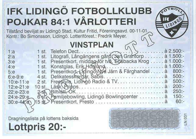 nr 15999 Expresslott 1.