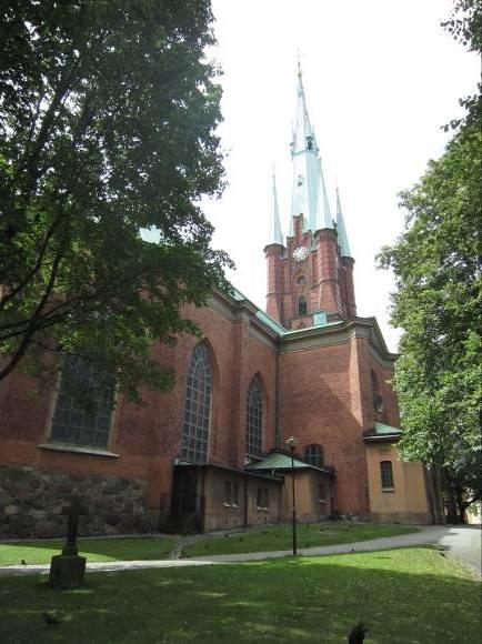 Figur 10. Klara kyrka med långhus, tvärskepp och torn. 1600 talet Ur uttrycket för riksintresset: 1600 talets starkt expansiva stenstad, med stadsplanestruktur, de offentliga rummen och bebyggelsen.