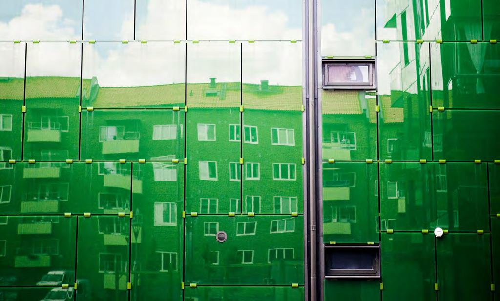 EN HÅLLBAR VERKSAMHET HÅLLBART BYGGANDE 2016 blev vi medlem i Sweden Green Building Council en ideell förening som verkar för hållbart byggande samt för att utveckla miljö- och hållbarhets arbetet i
