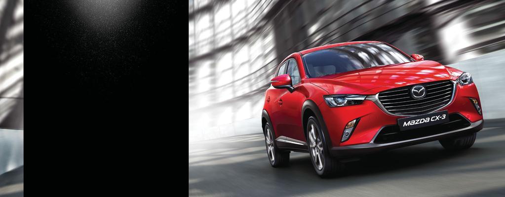 G R E P P A R A T T E N Mazda CX-3 är otroligt snygg tack vare dess prisbelönta designspråk KODO - Soul of Motion.