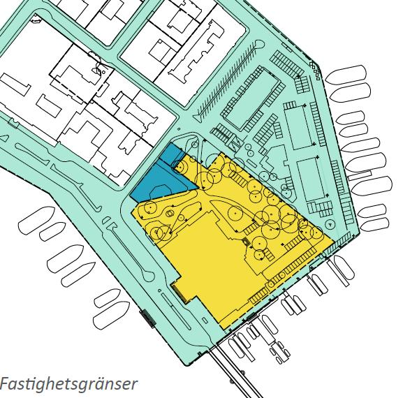 Sida 5 (31) Markägoförhållanden Markägare på den sydvästra delen av udden är Statens fastighetsverk och den östra delen tillhör gatufastigheten Norrmalm 3:43 som ägs av Stockholms stad.