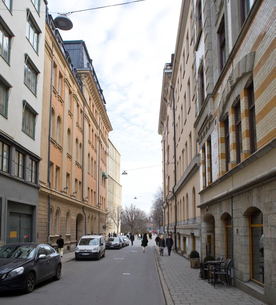 Sida 8 (31) Byggnaden ska rymma en stor andel publika verksamheter som främjar stadsmässigheten på platsen.