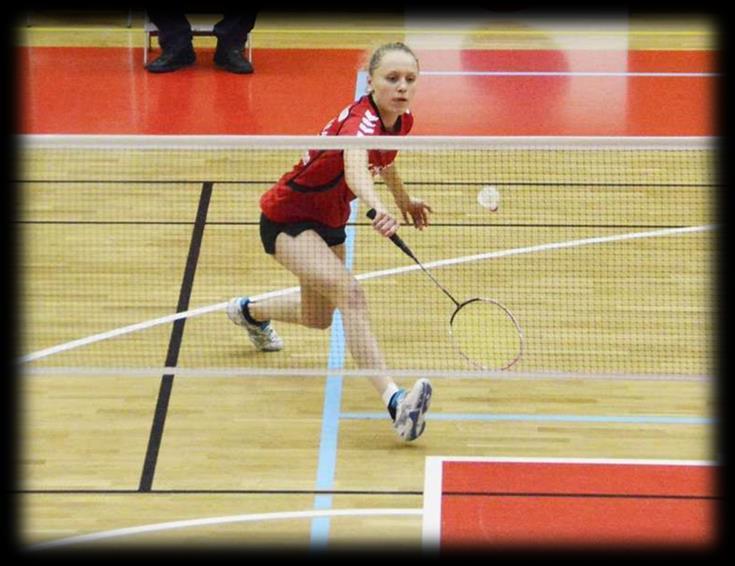 Olivia Wänglund Bergsåker Badmintonklubb/Selånger FK U17 SM Göteborg 2017 vann damdubbel tillsammans med Tilda