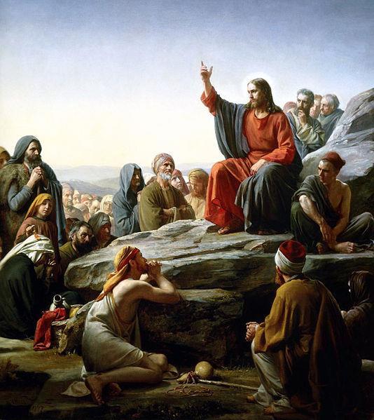 Jesus predikar(=berättar och kommer med ett budskap) När Jesus är ca 30 år börjar han gå runt och predika Han håller sig mest i
