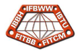 12 FITCM FITBB IBBH IFBWW IBTU, International Federation of Building and Wood Workers, (På svenska = Den Internationella Byggnads och