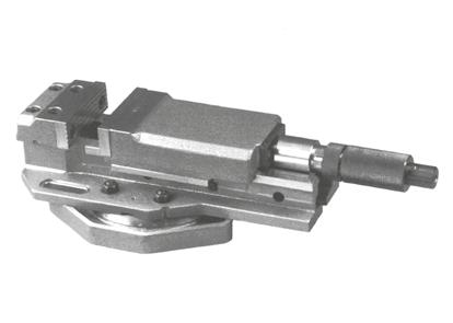 Maskinskruvstycke 6516 Med hydraulisk spindel Låg stabil konstruktion Kropp och rörlig back av högsta material kvalitet Spindeln är underhållsfri Utbytbara backar som är härdade