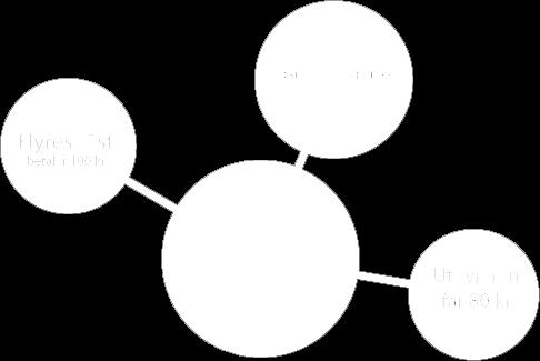 Genom en automatiserad process hos en av världens största leverantör av transaktionstjänster, Stripe, fördelar intäkterna från uthyrningen mellan uthyraren och Marknad Företaget uppskattar att det