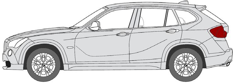 Instructions BMW X1 SUV E84 2009» (passar ej