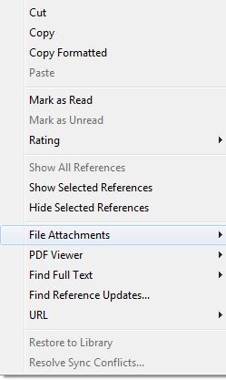 välj File Attachment > Attach