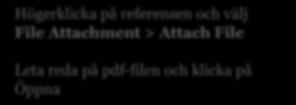 klicka på Öppna b.