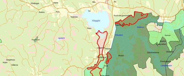 Länsstyrelsens bedömning Området innefattar orörda och generellt viktiga våtmarkstyper vid nedre Dalälven.