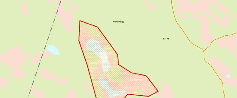 Länsstyrelsens bedömning Ajtolamm är ett mycket representativt strängflarkkärr med en ovanligt distinkt uppdelning i strängar och flarkgölar.