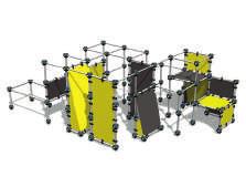 TIC-TAC CUBE S * 220531 TIC-TAC CUBE M 2020x1780x1550
