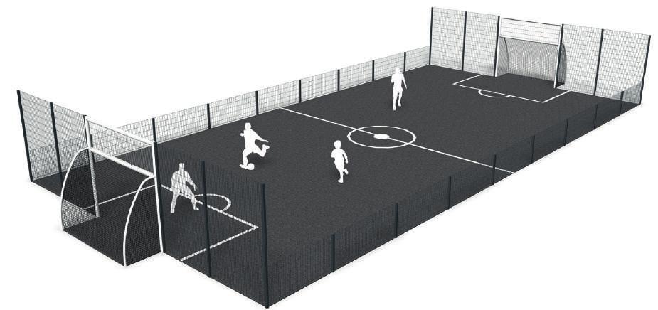 YA3806 INTERAKTIV SPORT ARENA 13370x13370x800 Kontakta Lappset för