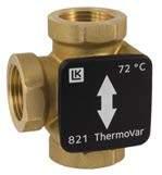 Termiska ventiler och ackventiler LK 821 ThermoVar LK 821 - Invändig gänga rtikelnr.