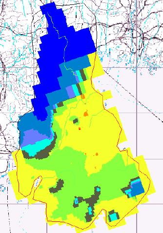 GEMENSAM GRUNDVATTENMODELL Sölvesborgs kommun Bevattningssamfälligheten SGU Sveriges Geologiska Undersökningar SGU-data Provpumpning av 152 st borror 42 st under 7 dygn