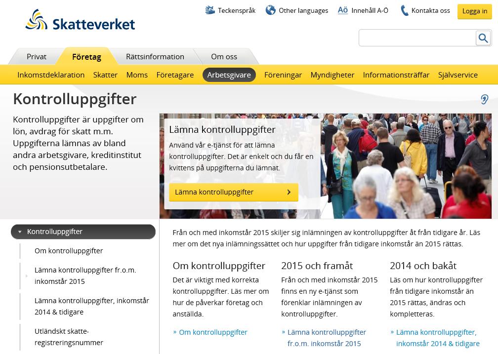 Nu skapas xml-filen till skatteverket och du får möljighet att skriva ut kontrolluppgifterna på papper.