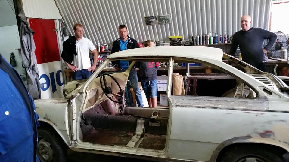 Blekingesvängen med 02 klubben Niclas och Åsa Erneland hade planerat denna kanonträff 16 bilar fulla med folk startade i Bräkne-Hoby (mellan Ronneby och Karlshamn) kl. 9.