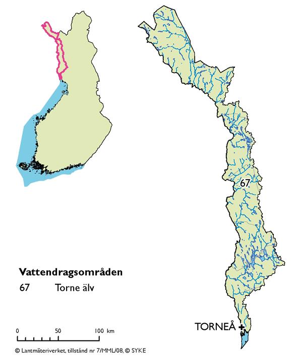 3 Allmän beskrivning av vattenförvaltningsområ det 3.