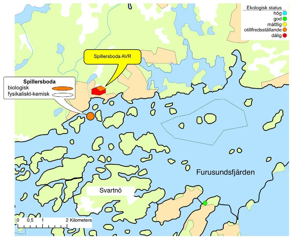 Ålandsfjärden Ålandsfjärdens yta upptar 40 km2. Vattenförekomsten sträcker sig från Hysingsvik i väster till Kapellskär i nordost och till Blidös nordligaste udde i öster.