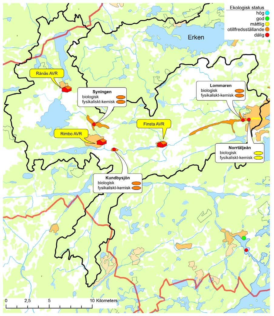 Norrtäljeåns avrinningsområde Norrtäljeåns avrinningsområde omfattar 350 km 2 och domineras av skog. Andelen jordbruksmark uppgår till 26 procent och andelen sjöar till sju procent.