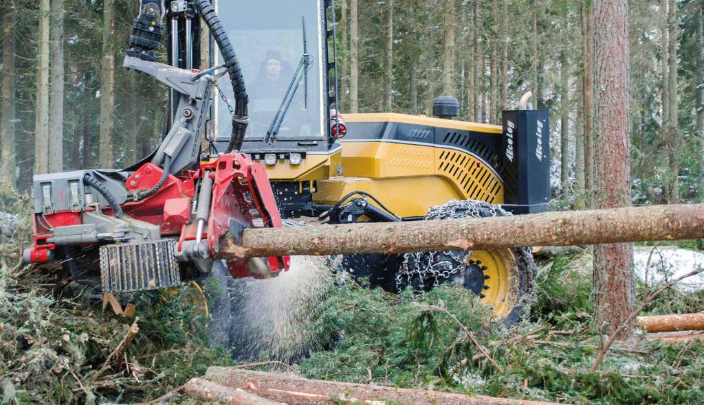 R5500 HÖJER BÅDE PRODUKTIVITETEN OCH KVALITÉN JPS Magazine gör ett nerslag i Hallands mörka skogar och besöker Sven-Olof Persson