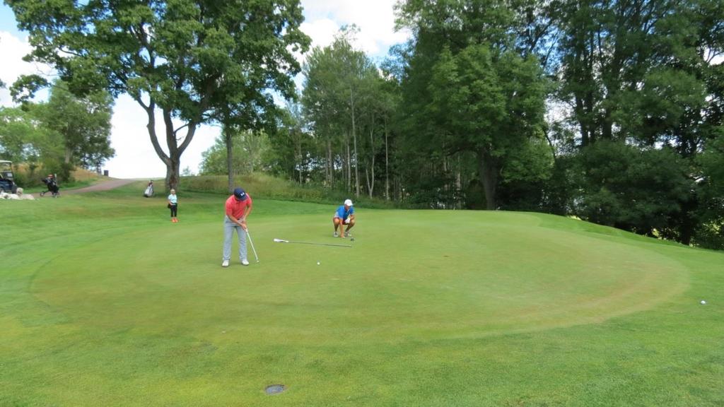 HIO 2016 KUNGSBANAN Hål 1 Inger Gröndahl, ÅGK Hål 3 Dick Helén, ÅGK Hål 6 Anna Carlsson, ÅGK Eva Nordwall, ÅGK Jan Alm, AIK Hål 12 Tommy Sjöblom, Ekegolf Robert Jansson, Enköpings GK Hål 14 Milan