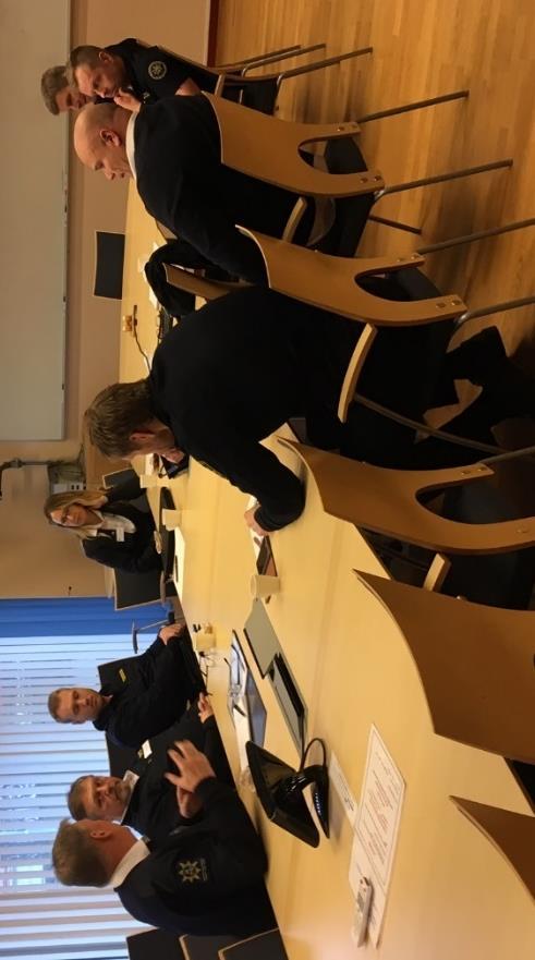 Redovisning av workshop 1. Informationsflödet bör ske samlat för RäddsamVG på webbplatsen, med underflikar för delregioner.