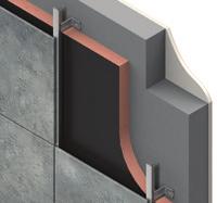 K15 Fasadisolering ISOLERING FÖR ANVÄNDNING I VENTILERADE FASADSYSTEM (SS EN 13166) Hård isoleringsskiva med en fiberfri kärna, som på ena sidan är försedd med en vattenavstötande, tät svart
