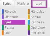 Ljud-allt blir roligare med ljud Det finns mycket mer du kan göra med ljudblocken i Scratch.