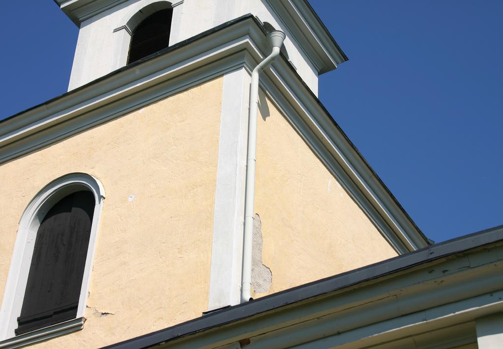 Östersunds gamla kyrka Antikvarisk kontroll vid exteriör restaurering 2007 2008