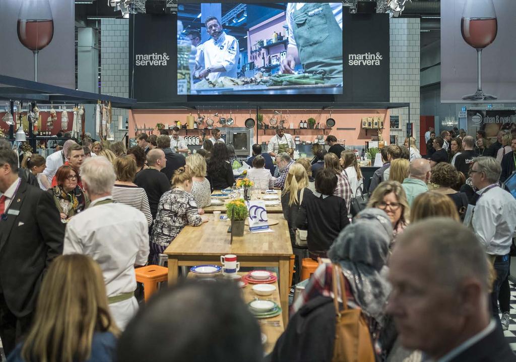 Sagt om mässan På senaste GastroNord gjorde vi ett relativt traditionellt deltagande med monter och en del aktiviteter.