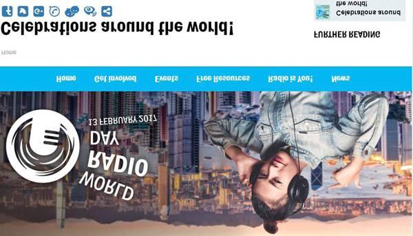 World Radio Day 8 MILJÖMAGASINET Nr 7 2017 Den 13 februari har UNESCO utsett till Världsradiodagen. Tanken är att lyfta fram radions enorma betydelse för miljarder människor på jorden.
