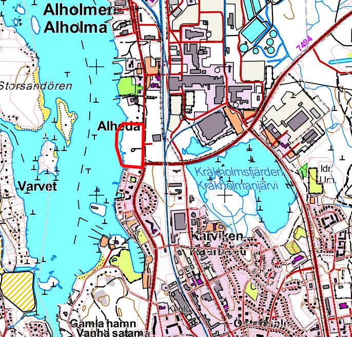 NATURINVENTERING AV DETALJPLANEOMRÅDET FÖR ALHEDA I JAKOBSTAD ALHEDAN PIENVENESATAMAN ASEMAKAAVA-ALUEEN LUONTOSELVITYS BILAGA LIITE 3.