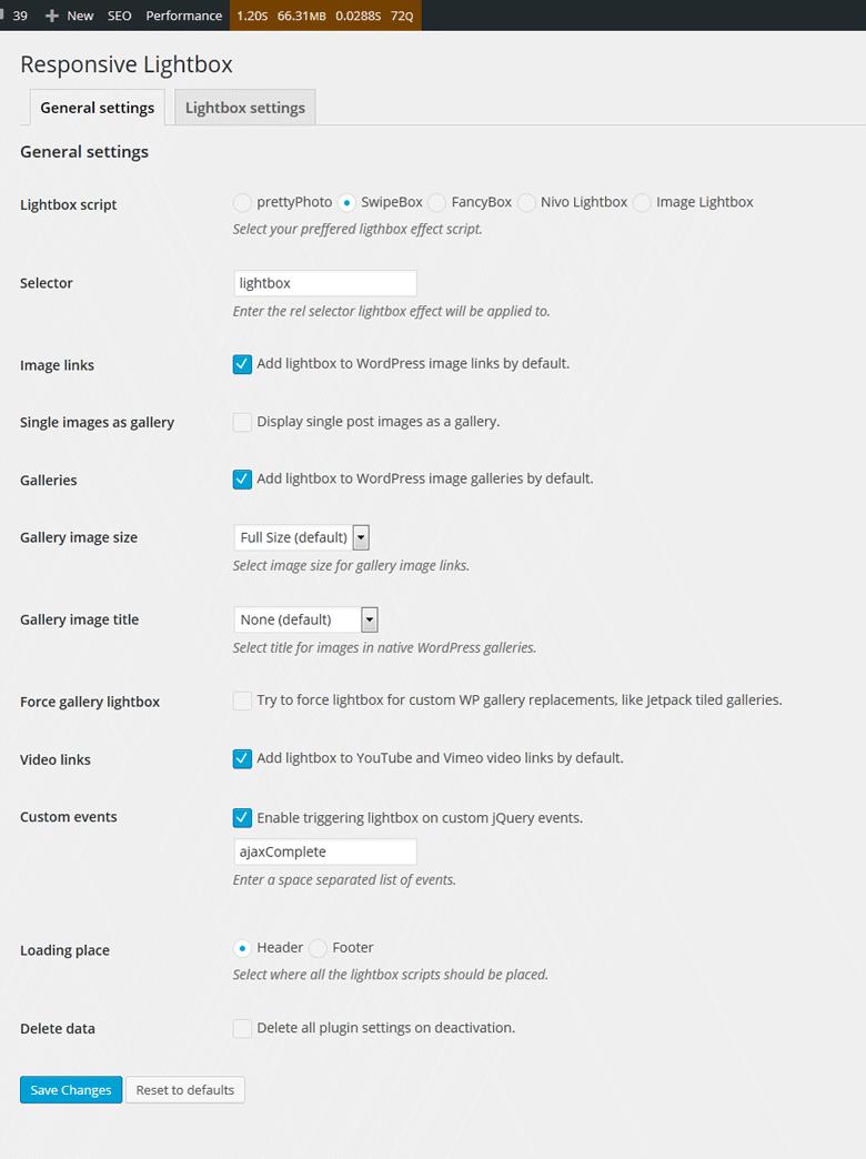 Figur 10 Responsive Lightbox (sv.