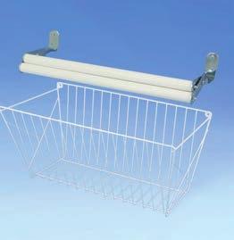 Tillbehör för fastighetstvättstugor Strykning och tvättvagnar Tvättvagn TV 90 Stativ av plastbehandlade stålrör Korg överdragen med vit plast