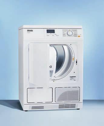 Miele ProfiLine Produktfakta torktumlare PT 5155 C, PT 5135 C, PT 5156, PT 5136, PT 5157 WP och PT 5137 WP Proffsmaskiner med ProfiLine-styrning Perfekt finish av tvätten med de kompakta torktumlarna