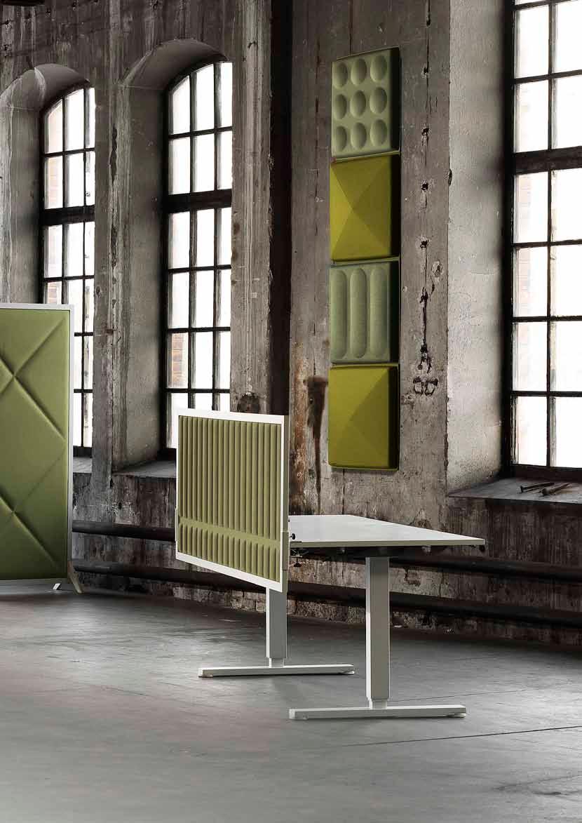 Our sound absorbers are designed to prevent interference sources. They shield off and create enclosed spaces while effectively absorbing the noise and provide peace of mind.