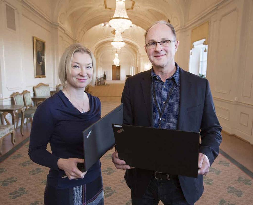 Digitala samarbetsytor infördes i förvaltningen under 2015/16.