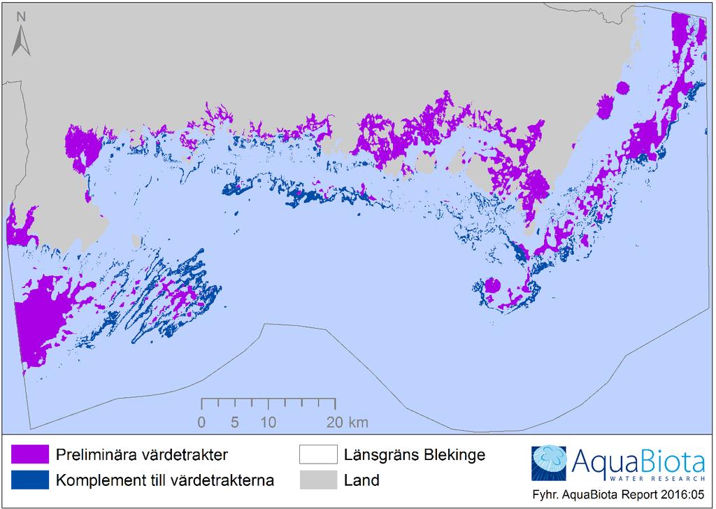 AquaBiota Report 2016:05 Figur 13.