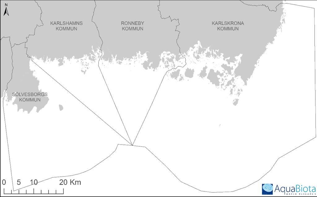 Naturvärdesbedömning för interkommunal översiktsplanering och grön infrastruktur för havet i Blekinge 1.