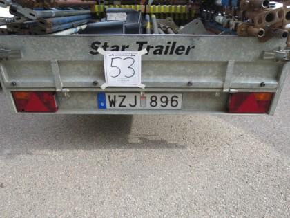 00 kr exkl moms Släpvagn Star Trailer,