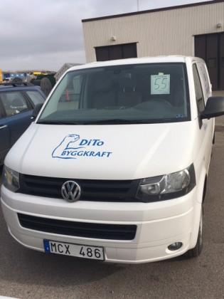 VW Transporter, regnr:mcx 486, 11846 mil