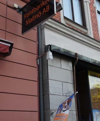 Amiralsgatan gjordes mätningar av partiklar (PM 10 och PM 2.