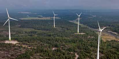 PROJEKTPORTFÖLJ VINDPARKER I EGEN ÄGO Hud Kommun Tanum Driftstart 2008 Fabrikat Nordex Kapacitet (antal verk) 15 MW (6) Beräknad