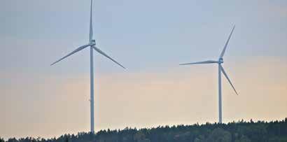 årsproduktion 1) 79 GWh Produktion 2016 75 GWh Brattön Kommun Munkedal Driftstart 2010 Fabrikat Nordex Kapacitet (antal verk) 15 MW (6)