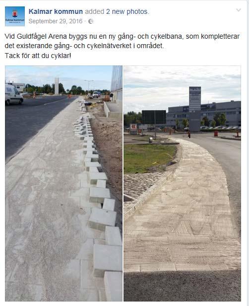 Bredvid syns ett profilerat reflexband som också är