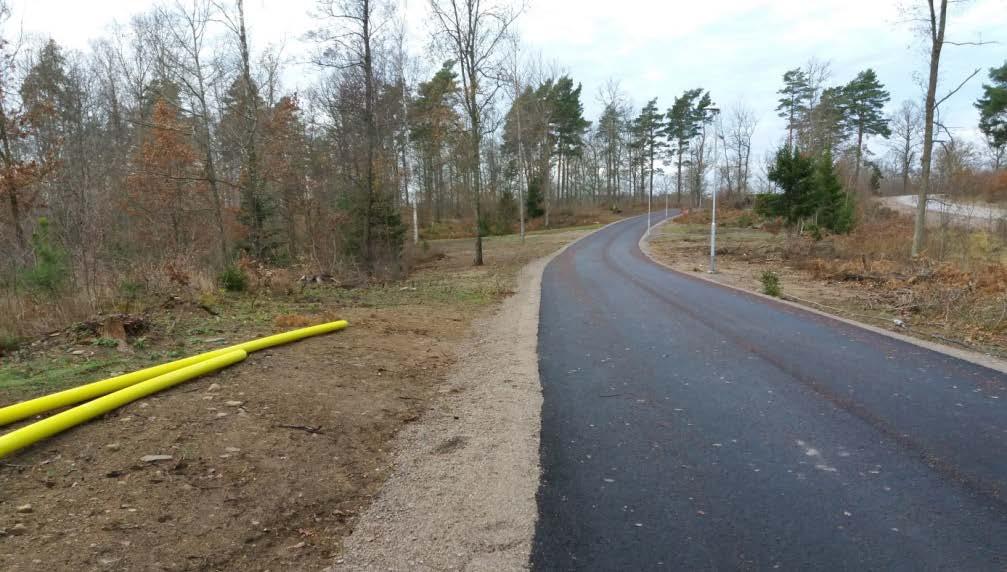 Den genare kopplingen mellan Rinkabyholm och Smedby är nu byggd.